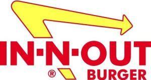 A digital logo of the fast food joint In-N-Out Burger, the fast food place is sponsoring the Spartan Mudder Race.